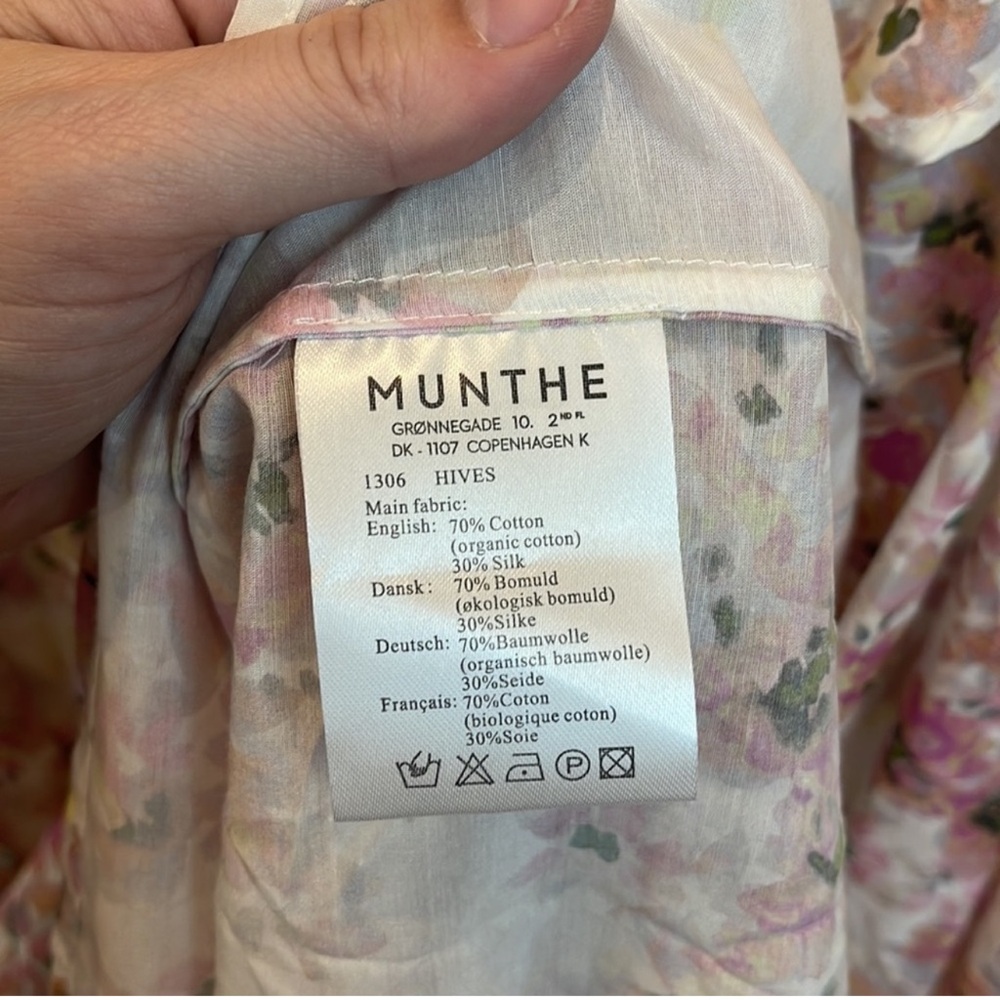 NWT Munthe Hives Cutout Midi Dress Size 42 (12) - Picture 13 of 13